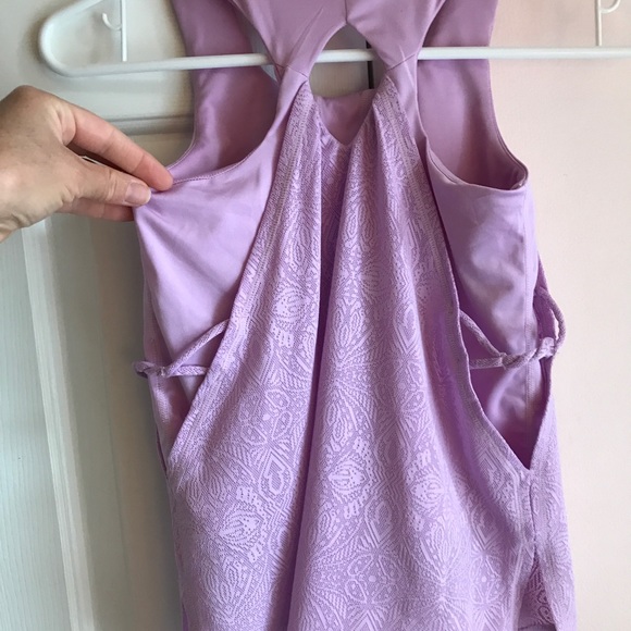 Girls lavender Equestrian Riding Sport Top - Picture 3 of 4